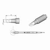 JBC C245931 Mini Spoon Cartridge Soldering Tip, 2.7mm