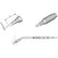 JBC C250407 Chisel Solder Cartridge Tip For AL250 & AP250