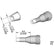 JBC C360007 Through-Hole Desoldering Tip, 1.4 x 1.9mm