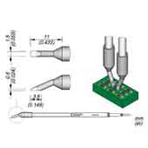 JBC C420271 Cartridge Chip Tweezer Soldering Tip, 1.5mm