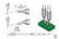 JBC C420271 Cartridge Chip Tweezer Soldering Tip, 1.5mm