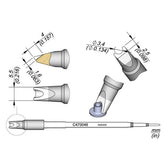 JBC C470048 Barrel Cartridge Soldering Tip, 3.4mm