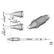 JBC R245008 Chisel Cartridge Soldering Tip, 2.2 x 11.5mm