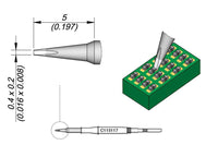 JBC Tools C115117 Chisel Solder Cartridge