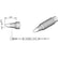 JBC Tools C210006 Cartridge Bevel Solder Tip
