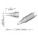 JBC Tools C210024 Cartridge Chisel 0.8mm x 0.3mm