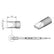 JBC Tools C245069 Cartridge Chisel, 5mm x 1.7mm HT