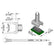 JBC Tools C245222 Dual In-Line Soldering Cartridge, 7.1 x 13mm