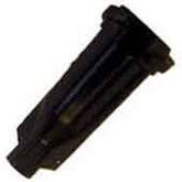 JENSEN GLOBAL JGTCBX Black Luer Lock Tip Caps, 50 Box
