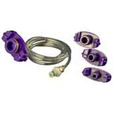 JENSEN GLOBAL JG10A-XPC 10 CC Standard Syringe Adapter with 3 Fit