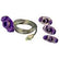 Jensen Global JG30A-XPC White QC Purple Syringe Adapter, 30-50cc, 3 fit
