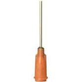 Jensen Global JG15-0.5 Standard 15 Gauge Dispensing Needle with Orange Luer Lock Hub, 1000 Per Pack
