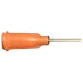 Jensen Global JG15-0.5X Standard 15 Gauge Needle with Orange Luer Lock Hub, 50/Box