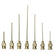 Jensen Global JG16-1.5MDZ 16-Gauge All-Metal Dispensing Needle Tips, 1.5", Box of 12