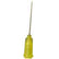Jensen Global JG20-1.0X Standard Steel 20 Gauge Needle with Yellow Luer Lock Hub, 50 of Box