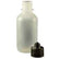 Jensen Global JG2.0BC Boston Round Squeeze Bottle with Black Luer Lock Cap, 2 oz, 10 Per Pack