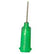 Jensen Global JG21-0.5 Standard 21 Gauge Needle with Green Luer Lock Hub, 1000 Per Bag