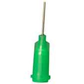 Jensen Global JG21-0.5X Standard Steel 21 Gauge Needle with Green Luer Lock Hub, 50Box