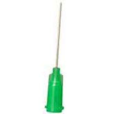 Jensen Global JG21-1.0X Standard Steel 21 Gauge Needle with Green Luer Lock Hub, 50 per Box