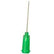 Jensen Global JG21-1.0X Standard Steel 21 Gauge Needle with Green Luer Lock Hub, 50 per Box
