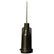 Jensen Global JG22-0.5 Standard 22 Gauge Needle with Black Luer Lock Hub, 1000 Bag
