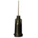 Jensen Global JG22-0.5X Standard Stainless Steel 22 Gauge Needle with Luer Lock Hub, 50/Box