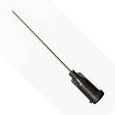Jensen Global JG22-1.5X 22 Gauge Stainless Steel Dispensing Needle, Black, 50/Box