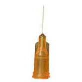 Jensen Global JG23-0.5HPX High Precision 23 Gauge Needle with Orange Luer Lock Hub, 50 Box 