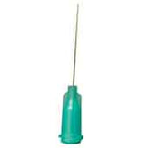 Jensen Global JG23-1.0X Standard Steel 23 Gauge Needle with Sky Blue Luer Lock Hub, 50 Box 