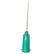 Jensen Global JG23-1.0X Standard Steel 23 Gauge Needle with Sky Blue Luer Lock Hub, 50 Box 