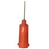 Jensen Global JG24-0.5 Standard 24 Gauge Needle with Red Luer Lock Hub, 1000 Bag