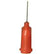 Jensen Global JG24-0.5X Standard Steel 24 Gauge Needle with Red Luer Lock Hub, 50/Bx 