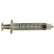Jensen Global JG3CC-LL-100 Calibrated Assembled Syringe with Luer Lock, 3cc, 100/Pkg