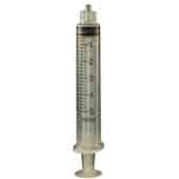 Jensen Global JG5CC-LL-50 Manual Calibrated Luer Lock Syringe Barrel & Stopper, 5CC, 50/Bg 