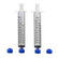 Jensen Global JGTCBLLX Blue Luer Lock Tip Cap, 50 Box