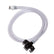 Jensen Global JG10A-XC Standard White Quick Connect Adapter with 1/4" tubing, 10cc