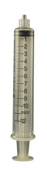 Jensen Global JG10CC-LL-25 Manual Calibrated Assembled With Barrel and Stopper Clear, 10cc, 25 Bag