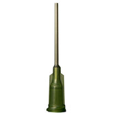 Jensen Global JG14-1.0 Standard 14 Gauge Dispensing Needle with Olive Luer Lock Hub, .069" I.D .083" O.D 1" Long, 1000 Bag 