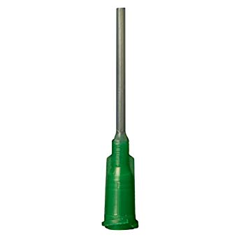 Jensen Global JG14-1.0TX 14 Gauge 1.0 Teflon Tip Id .066- Olive, Pack of 50