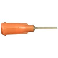 Jensen Global JG15-0.5X Standard 15 Gauge Needle with Orange Luer Lock Hub, 50/Box