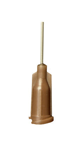 Jensen Global JG19-0.5 19 IT Series 19 Gauge Needle with Brown Luer Lock Hub, 1000 per pack