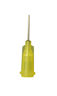 Jensen Global JG20-0.5X Standard Steel 20 Gauge Needle with Yellow Luer Lock Hub, 50 Box 