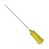 Jensen Global JG20-1.5 20 Gauge Needle with Yellow Luer Lock Hub, 1000 Pak