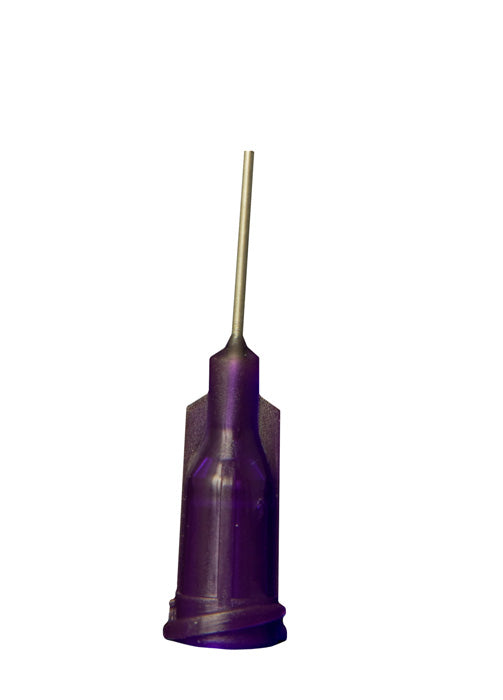 Jensen Global JG21-0.5HPX High Precision 21 Gauge Needle w/ Purple Luer Lock Hub, 50/Bx