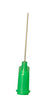 Jensen Global JG21-1.0 Standard 21 Gauge Needle with Green Luer Lock Hub, 1000 Bag