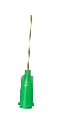 Jensen Global JG21-1.0X Standard Steel 21 Gauge Needle with Green Luer Lock Hub, 50 per Box