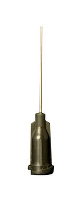 Jensen Global JG22-1.0X Standard Steel 22 Gauge Needle with Black Luer Lock Hub, 50/Bx