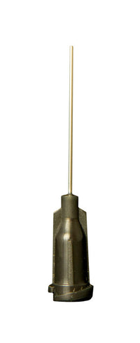 Jensen Global JG22-1.0X Standard Steel 22 Gauge Needle with Black Luer Lock Hub, 50/Bx