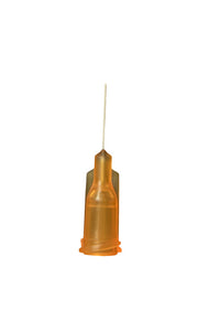 Jensen Global JG23-0.5HPX High Precision 23 Gauge Needle with Orange Luer Lock Hub, 50 Box 