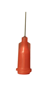 Jensen Global JG24-0.5X Standard Steel 24 Gauge Needle with Red Luer Lock Hub, 50/Bx 
